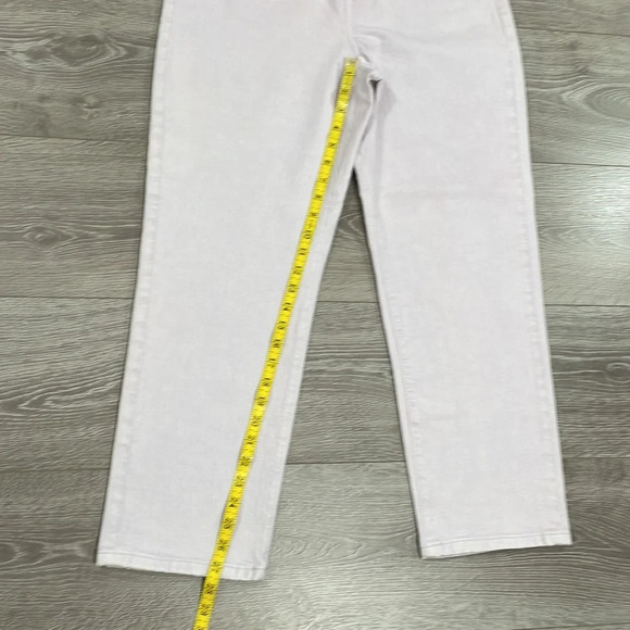 NWT LOFT Curvy High Waist Straight Crop Denim Jeans made and loved 4 / 27 - Picture 10 of 16